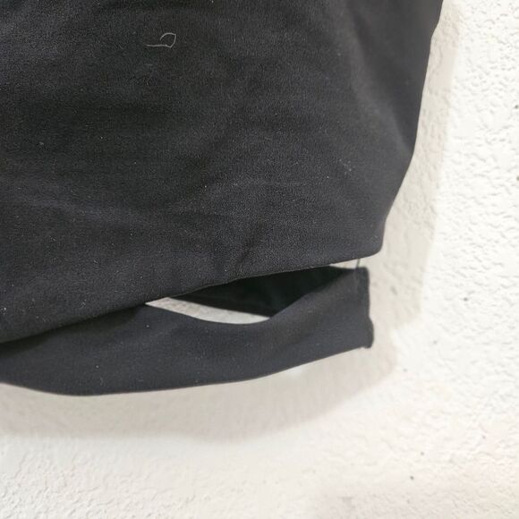 Athleta Black High-Neck Sports Bra - Picture 2 of 6